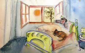 Saturday is Poetry day...Bed in Summer