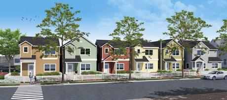 Evandale Residential Building Renderings California