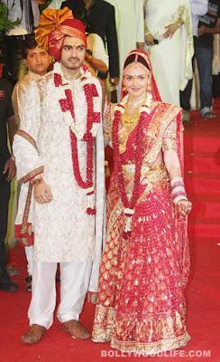 Esha Deol and Bharat Takhtani wedding photos