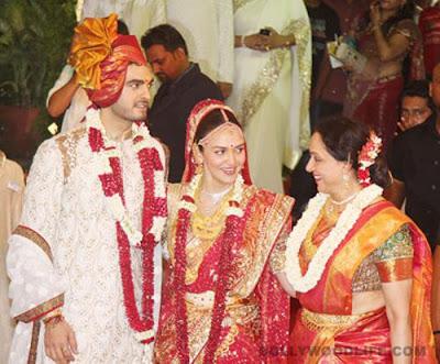 Esha Deol and Bharat Takhtani wedding photos