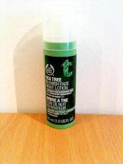 The Body Shop Tea Tree Blemish Fade Night Lotion Review