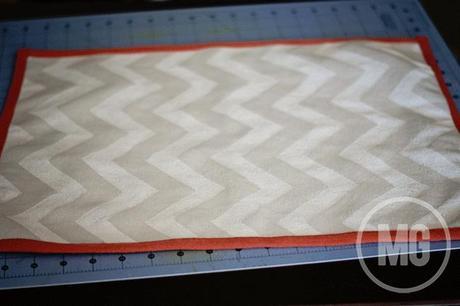placemat clutch...with a nautical twist - TUTORIAL