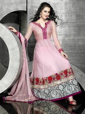 Natasha Couture Anarkali Frocks Collection 2012