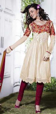 Nakshatra Designer Wear Fashion Dresses 2012