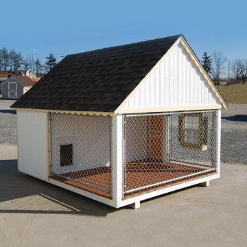 Cape Cod Cozy Cottage Kennel Dog House: by Little Cottage