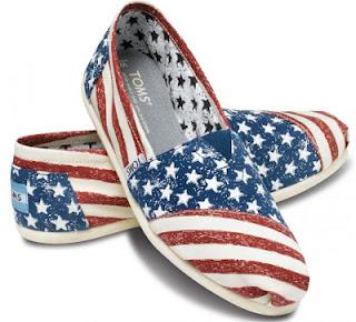 Shoe of the Day | TOMS Stars and Stripes Women's Vegan Classics