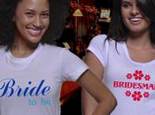 Custom Wedding Bachelorette T-Shirts: Brides Maids