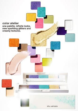 Shu Uemura Colour Atelier Glitter Eye Collection For Summer 2012