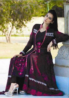 Mahiymaan Designer lawn Complete Eid Collection 2012 by Al-Zohaib Textile