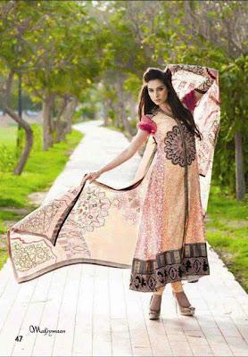 Mahiymaan Designer lawn Complete Eid Collection 2012 by Al-Zohaib Textile