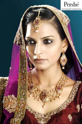 Pershe by Kauser Humayun Modern Jewelry Sets New Designs 2012