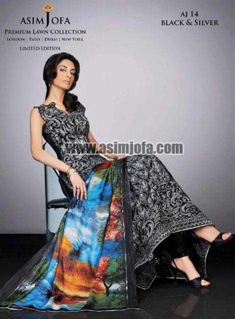 Lawn-Asim Jofa Eid Limited Edition Collection 2012 with Fantabulous and Beauteous Conceptions