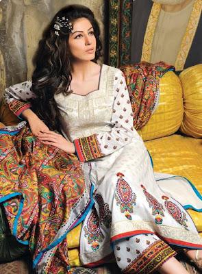 Alkaram Special Eid Lawn Collection 2012 For Women