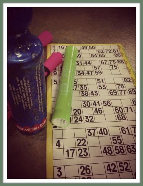 You’re getting old when a game of Bingo is a big night out!