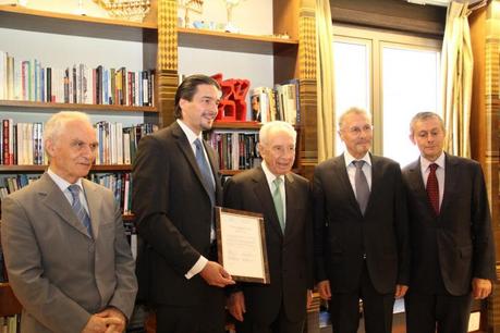 The ICD Meets Shimon Peres and the Peres Center for Peace