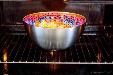 Creativity 521 - Baking a rainbow fruit bowl