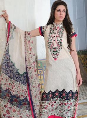 Alkaram Complete Eid Lawn Collection 2012 For Women