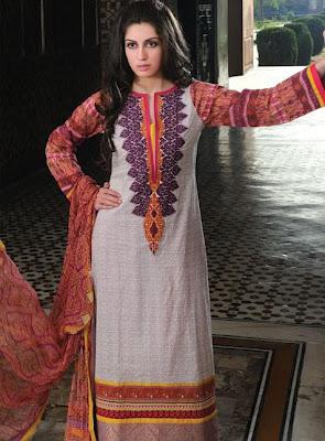 Alkaram Complete Eid Lawn Collection 2012 For Women