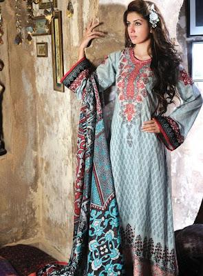 Alkaram Complete Eid Lawn Collection 2012 For Women