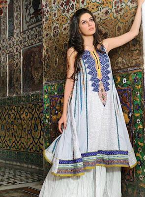 Alkaram Complete Eid Lawn Collection 2012 For Women