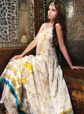 Alkaram Complete Eid Lawn Collection 2012 For Women