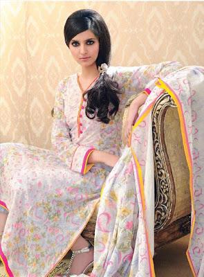 Alkaram Complete Eid Lawn Collection 2012 For Women