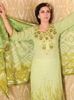 Alkaram Complete Eid Lawn Collection 2012 For Women