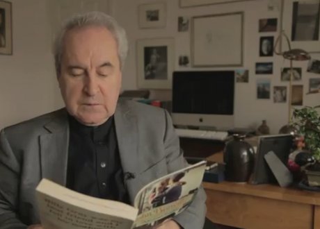 Author John Banville reading from his novel Ancient Light