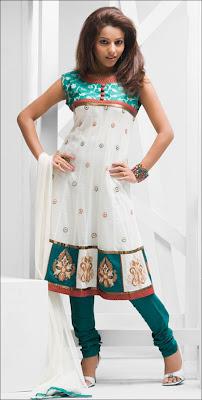 Elegant Collection Of Semi Formal Churidar Dress