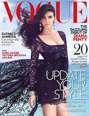 Diana Penty's Hot Vogue Magazine India July 2012 Photoshoot Pics