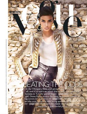 Diana Penty's Hot Vogue Magazine India July 2012 Photoshoot Pics