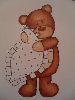Promarkers tutorial ~ cuddly bear with browns