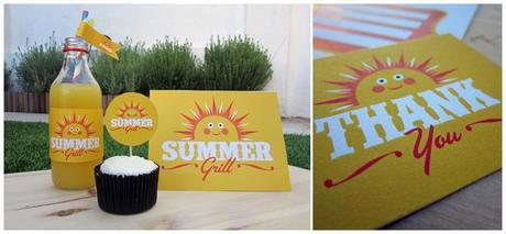 free summer grill party printables
