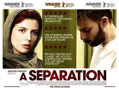In A Separation, lauded by critics, and recipient of the Oscar...
