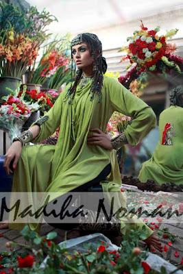 Madiha Noman Women’s Shahi Casual Dresses Collection 2012