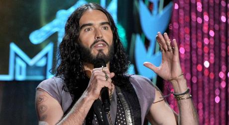 Russell Brand rails against the capitalist elites at the MTV Awards 2012