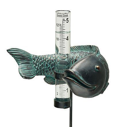 Friendly Fish Rain Gauge