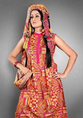 Phulkari by Taana Baana New Eid Lawn Collection 2012