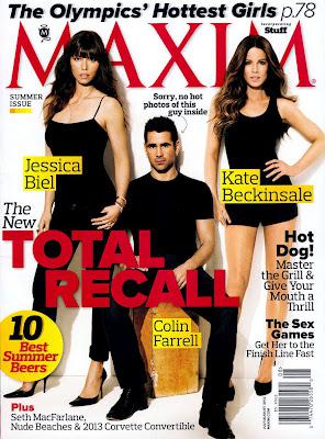 Total Recall Maxim US July-August 2012