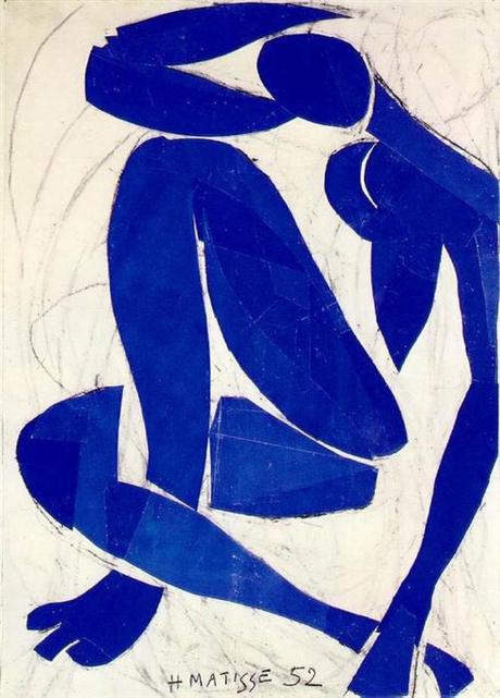 Matisse- Blue Nude (1952)
Using paper cut-outs adhered to a...