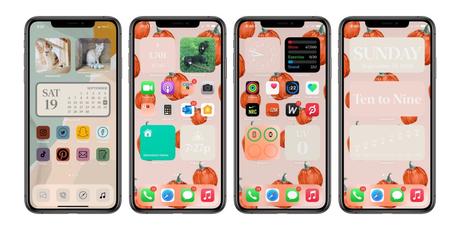 I made my IOS14 aesthically pleasing with new homescreens and here’s how you can do too