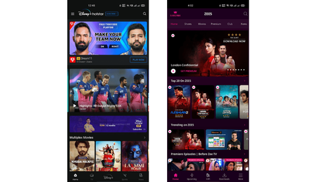 Disney+ Hotstar vs Zee5