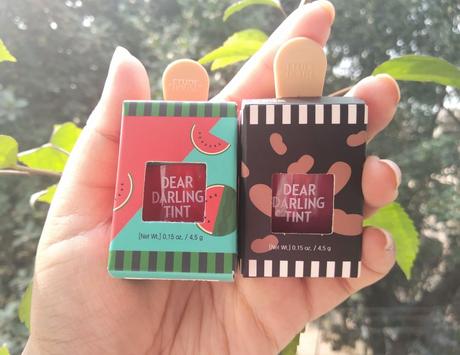 Etude House Dear Darling Tint PK004 & RD307 – Review