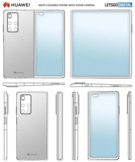 Huawei’s next foldable phone could resemble the Galaxy Z Fold 2
