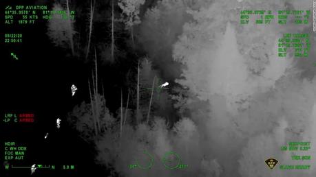 Canada: Boy rescued by police using night vision from a helicopter