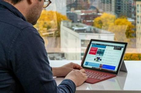 Save $230 on the Microsoft Surface Pro 7 With Type Cover Today