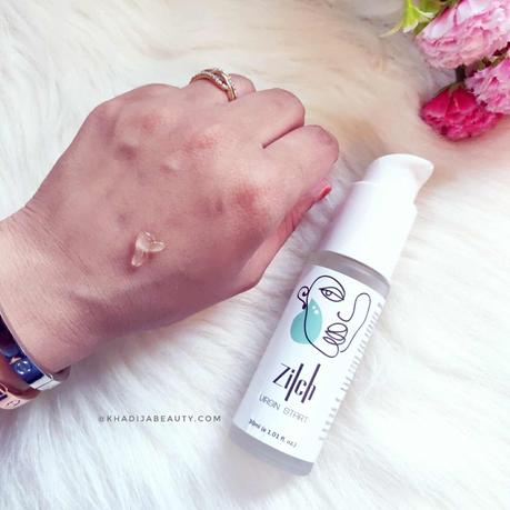 Zilch Acne fighting face serum, Makeup remover & Rose water Review Zilch Acne Fighting serum
