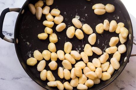 Veggie Gnocchi with Spinach and White Beans