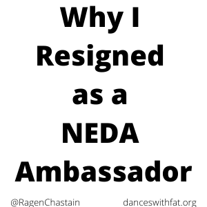 Why I Resigned As A NEDA Ambassador