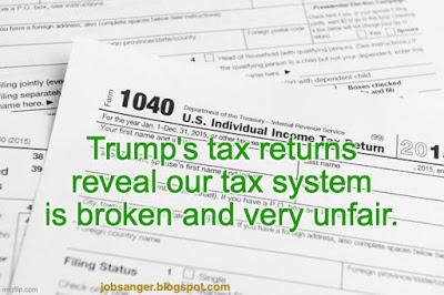 Our Tax System Is Broken - Trump's Returns Prove It